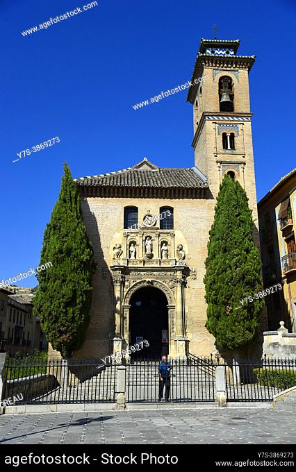 A church in Granada, Andalusia, Spain