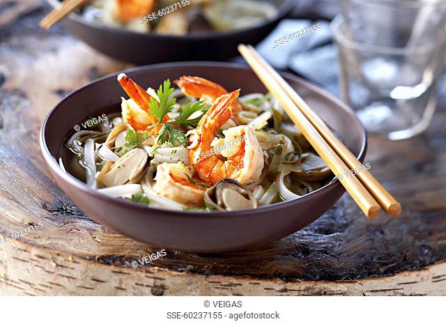 Cambodian shrimp soup