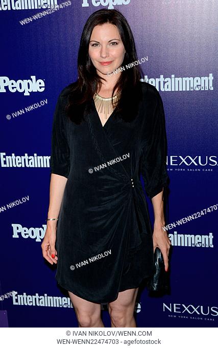 Entertainment Weekly And PEOPLE Celebrate The New York Upfronts - Arrivals Featuring: Jill Flint Where: Manhattan, New York