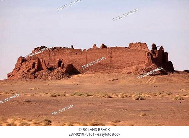 Burgen der Sahara