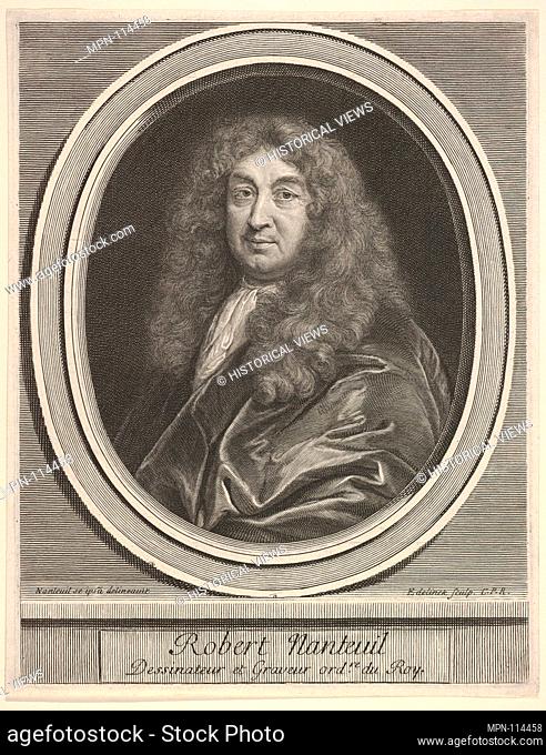 Robert Nanteuil. Artist: Gérard Edelinck (Dutch, Antwerp 1640-1707 Paris); Artist: After Robert Nanteuil (French, Reims 1623-1678 Paris); Sitter: Robert...