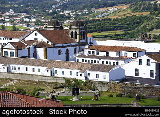 Church of Sao Joao Baptista, Fortress, Angra do Heroismo, Terceira, Azores, Portugal, Europe