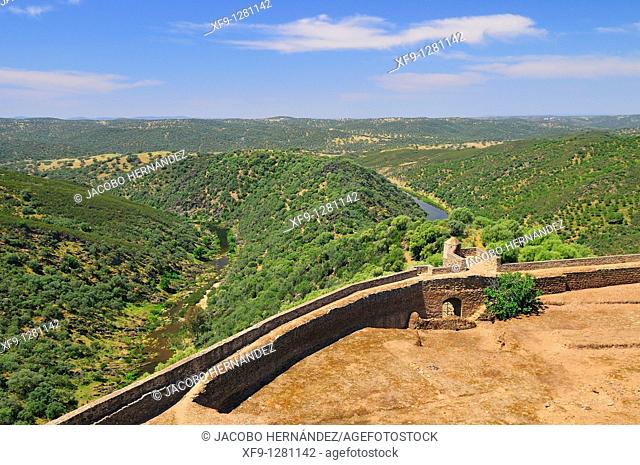 Castle of Noudar. Barrancos. Alentejo. Portugal