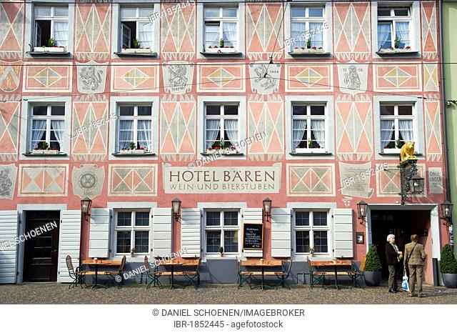 Hotel Baeren, the oldest guesthouse in Germany, Freiburg im Breisgau, Baden-Wuerttemberg, Germany, Europe