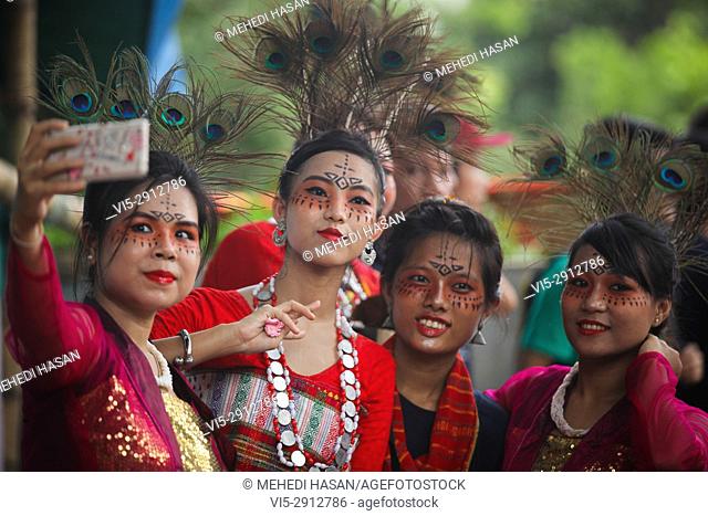 Bangladeshi tribal people are celebrated the World's Indigenous day in Bangladesh on 9th Aug, 2017, held to celebrate United Nations' (UN) International Day of...
