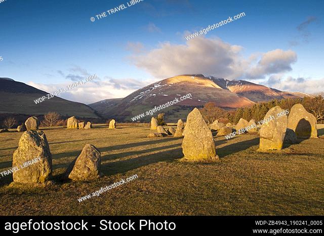 UK - England Cumbria Keswick Castlerigg Stone Circle