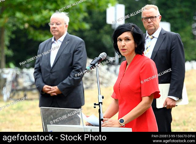 13 August 2020, Brandenburg, Potsdam: Noosha Aubel (M, non-partisan), Potsdam's deputy for education, culture, youth, and sports