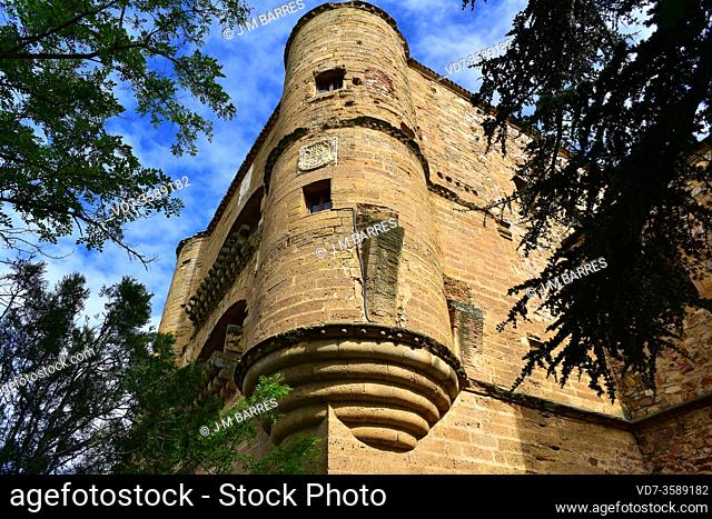 Benavente, De la Mota castle or Caracol tower (16th century). Zamora province, Castilla y Leon, Spain