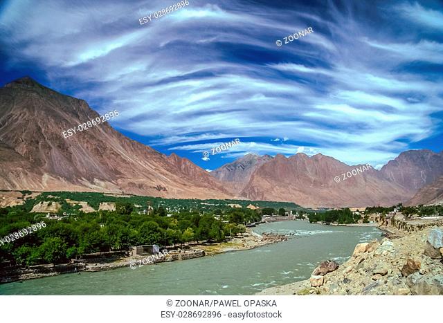 Gilgit river