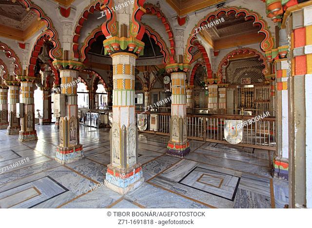 India, Gujarat, Ahmedabad, Swaminarayan Hindu Temple