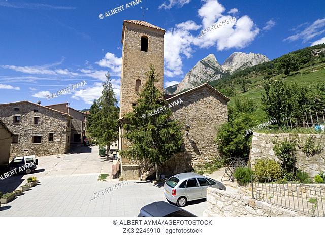 Church of Sant Martí, Saldes, Catalonia, Spain