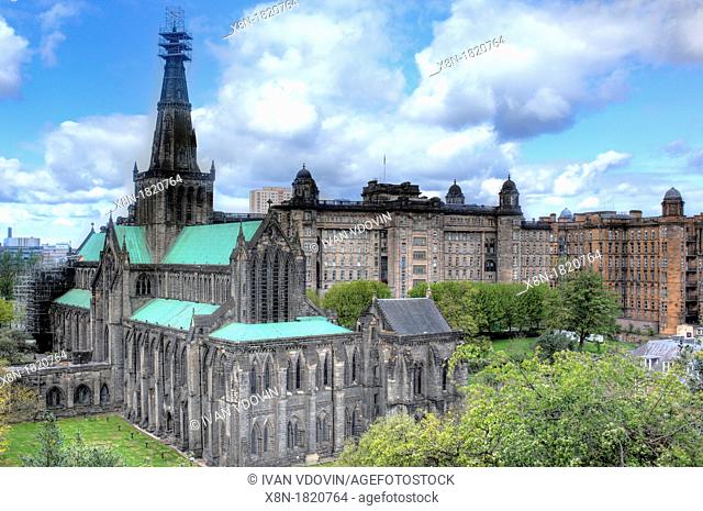 St Mungo cathedral, Glasgow, Scotland, UK