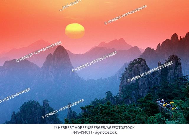 Huangshan Mountains. China