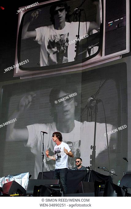 Richard Ashcroft performs on the Great Oak Stage, British Summer Time 2018 Day 1, Hyde Park, London Featuring: Richard Ashcroft Where: London