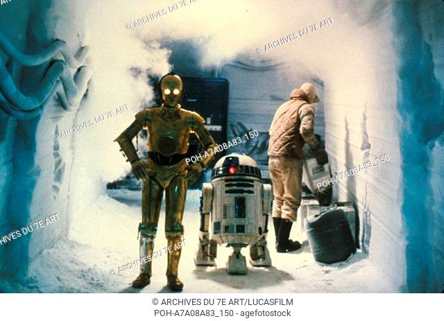 Star Wars: Episode V, The Empire Strikes Back Year: 1980 USA Anthony Daniels, Kenny Baker  Director: Irvin Kershner. It is forbidden to reproduce the photograph...