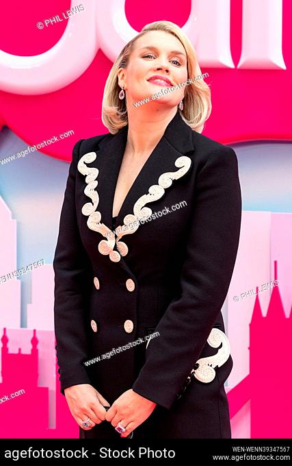 Celebs attend the European Premiere of Barbie in Leicester Square Featuring: Emerald Fennell Where: London, United Kingdom When: 12 Jul 2023 Credit: Phil...