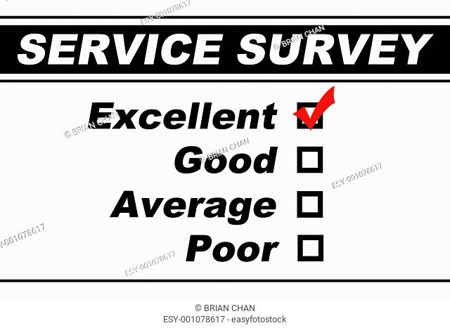 Excellent Customer Service Survey