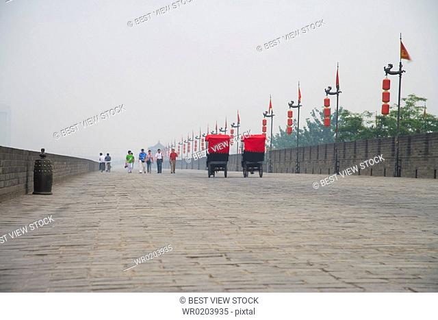 Ancient City Wall in Xian