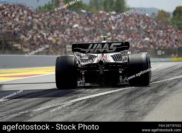 May 20, 2022, Circuit de Catalunya, Barcelona, F1 Pirelli Grand Prix of Spain 2022, in the picture Mick Schumacher (DEU), Haas F1 Team