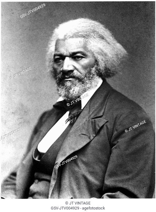Frederick Douglass (1817-1895), African-American Abolitionist, Portrait, circa 1874
