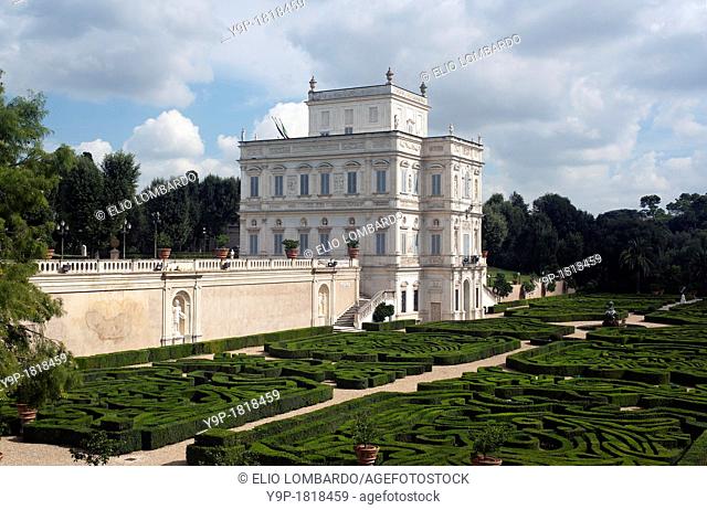 Villa Doria Pamphili, the Casino del Bel Respiro  Rome, Italy, Lazio, Europe