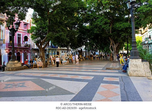 Paseo del Prado, old city of Havana, Cuba