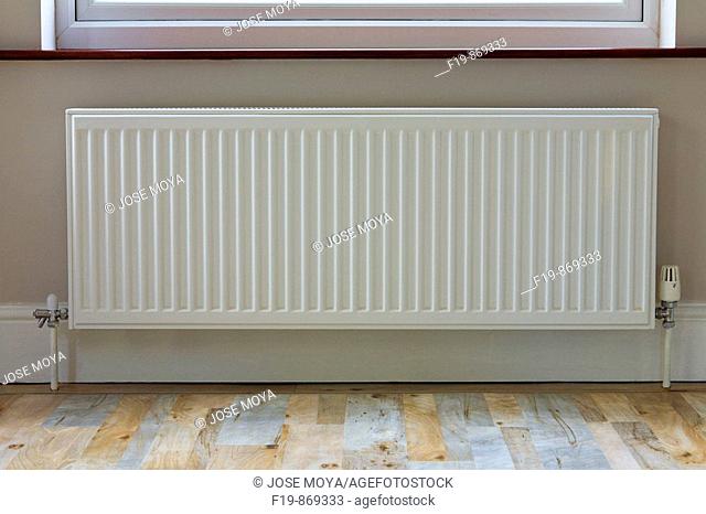 Central heating radiator under a window PR