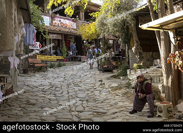 Sirince is a village of 600 inhabitants in Izmir Province, Turkey, located about 8 kilometers (5.0 miles) east of the town of Selcuk