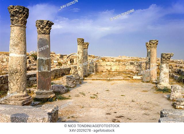 The Citadel, Roman Ruins, Amman, Jordan, Middle East