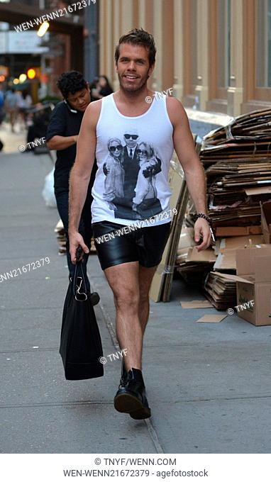 Perez Hilton out and about on Lower East Side Featuring: Perez Hilton Where: Manhattan, New York, United States When: 04 Sep 2014 Credit: TNYF/WENN
