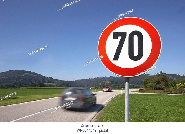 Speed limiting 70 kmh