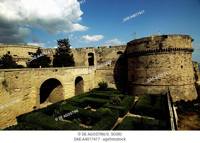 Aragonese Castle, 15th-18th century, Taranto, Apulia, Italy