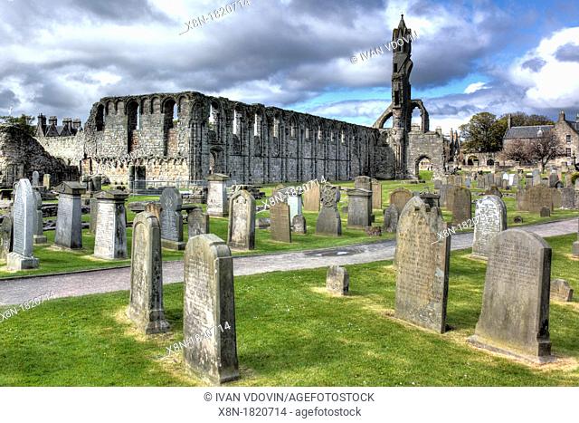 St Andrews Cathedral, St Andrews, Fife, Scotland, UK