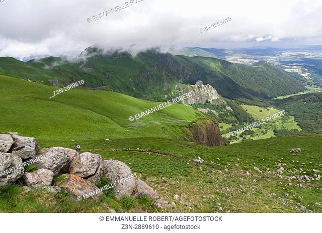 Sancy massif, Massif central, volcanoes, Auvergne, France