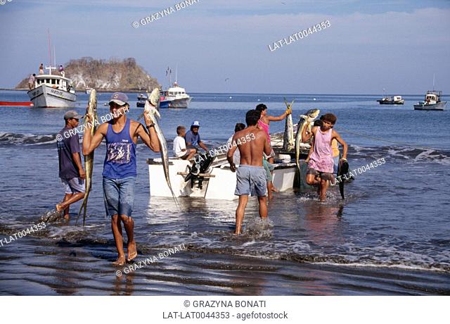 Playas del Coco is one of the most well known beaches in Costa Rica. The beach is still primarily used by locals for fishing