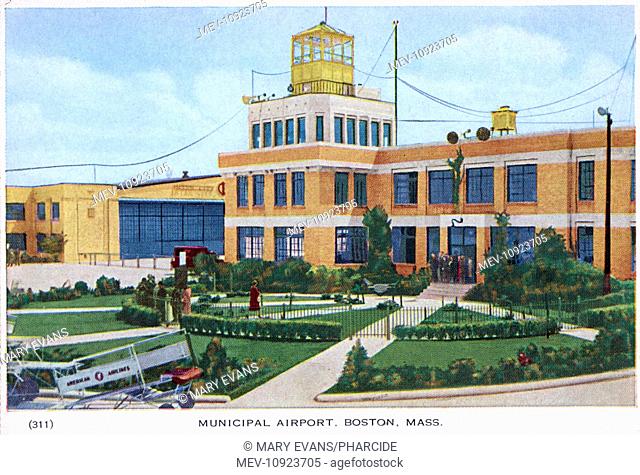 Municipal Airport, East Boston, Massachusetts, USA