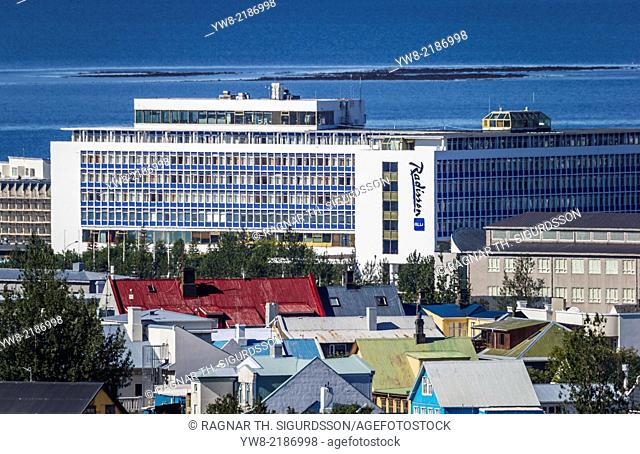 Radisson Hotel in Reykjavik, Iceland