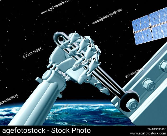 Space station maintenance