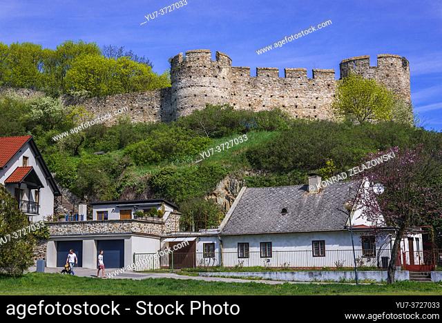 Castle in Devin, borough of Bratislava, one of the oldest castles in Slovakia