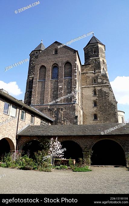 romanische Kirche St. Maria im Kapitol, Köln, Nordrhein-Westfalen, Deutschland