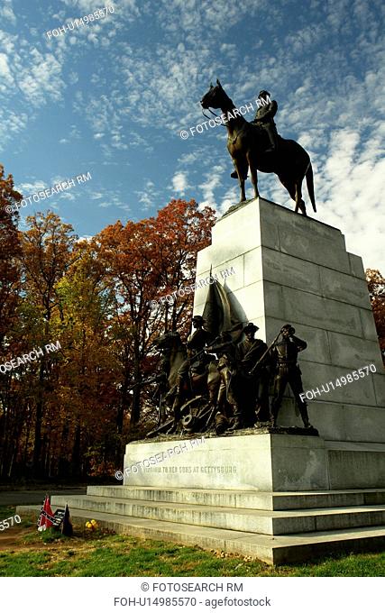 Gettysburg, PA, Pennsylvania, Gettysburg National Military Park, Virginia Memorial