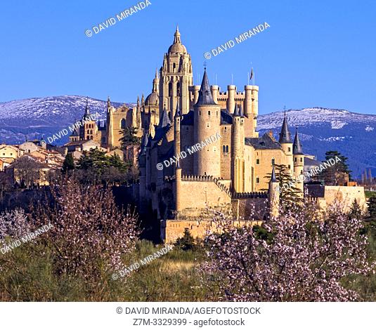 Vista de Segovia. España