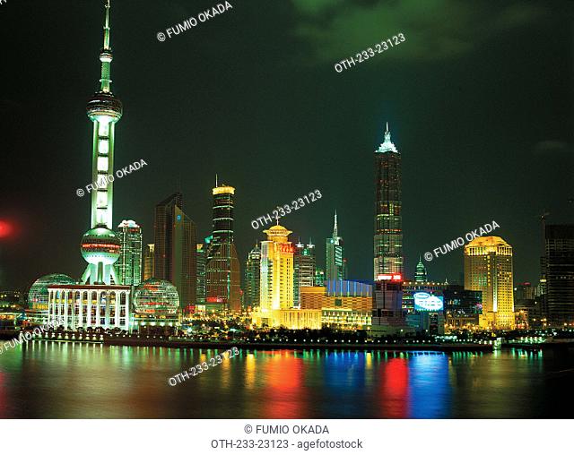 Pudong from the Bund, Shanghai, China
