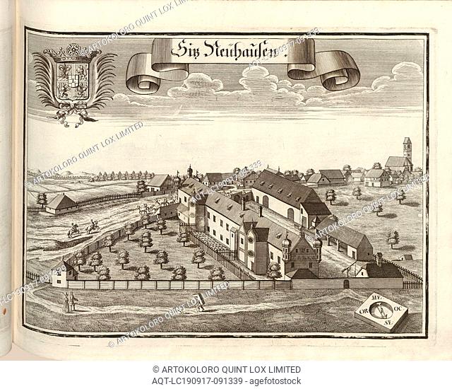 Sicz Neuhausen, Jagdschloss Neuhausen in Munich in Bavaria (Germany), Fig. 88, after p. 46, Wening, Michael (del. et sc.), 1701
