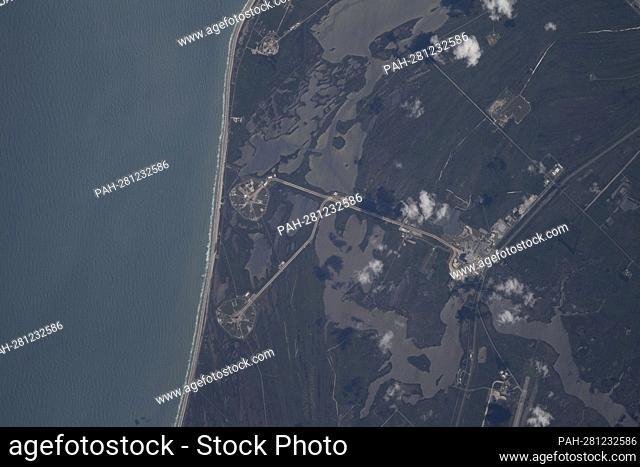 The International Space Station (ISS) was orbiting just off the coast of Cape Canaveral, Florida, about 260 miles above the Atlantic Ocean when Expedition 67...