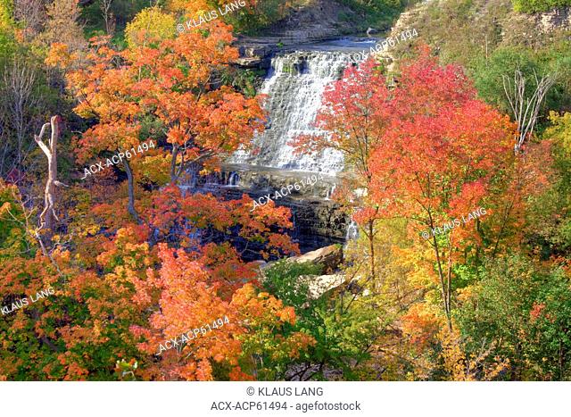 Albion Falls, Autumn Niagara Escarpment Ontario Canada