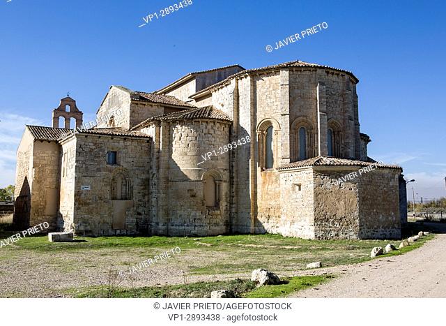 Church of the Cistercian monastery of Santa María de Palazuelos. Centuries XII-XIX. Cabezón de Pisuerga. Valladolid. Castilla y León. Spain