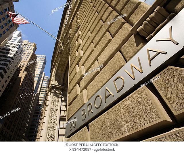 Standard Oil Building, 26 Broadway, Broadway Avenue, Lower Manhattan, Financial District, Downtown, Manhattan, New York City, New York, USA
