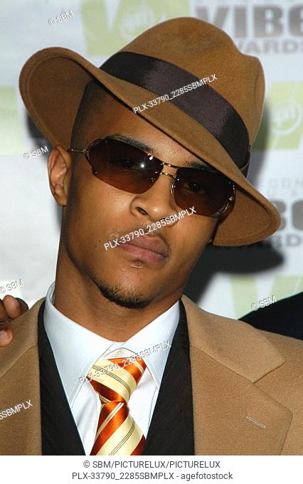TI at The 2nd Annual ""Vibe Awards On UPN"" - Arrivals held at the Barker Hangar in Santa Monica, CA. The event took place on Monday, November 15, 2004