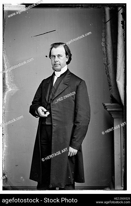 Rev. Abram Newkirk Littlejohn Littlejohn, between 1855 and 1865. Creator: Unknown